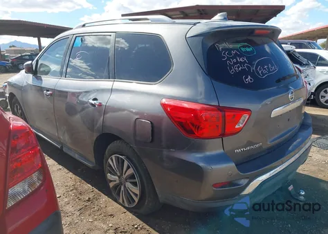 2019 Nissan Pathfinder Sv z USA, uszkodzony, nr VIN 5N1DR2MN2KC618247